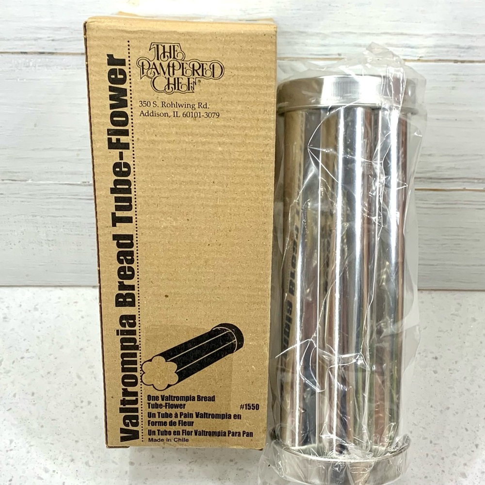 The Pampered Chef Valtrompia Bread Tube New!